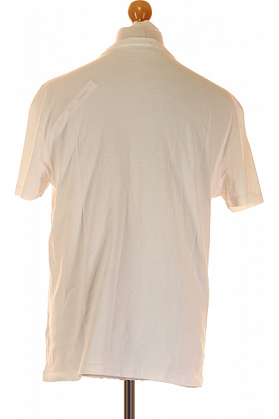 Ralph Lauren Pánské Tričko Bílé Vel. M