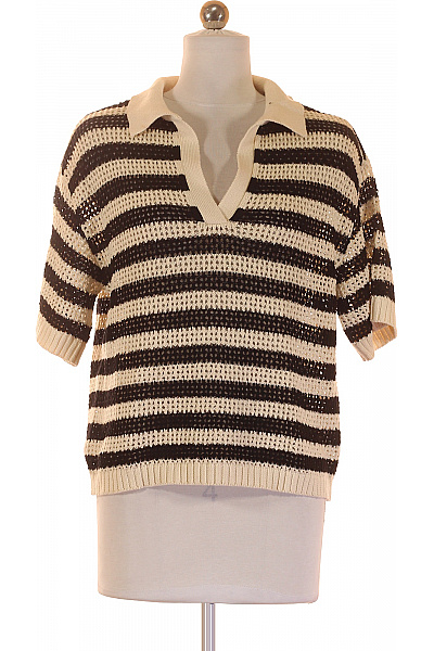 Dámský Pulovr Černobílý ONLY Vel. S