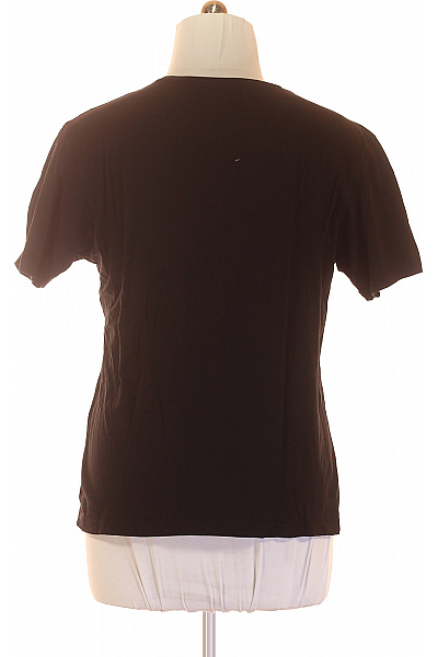 Pánské Tričko s Potiskem Černé Crosshatch Vel. XL