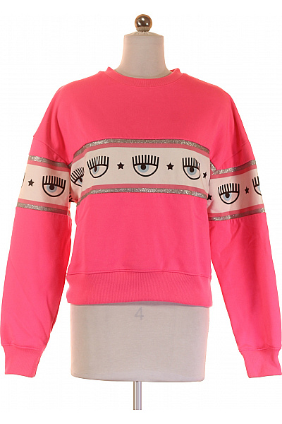 Dámská Mikina Růžová CHIARA FERRAGNI Vel. S