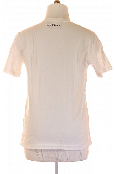 Richmond Pánské Tričko Bílé Second hand Vel. L