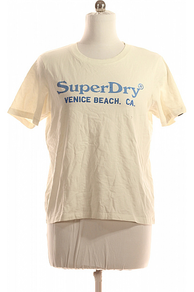 Dámské Tričko Šedé SUPERDRY Vel. 40