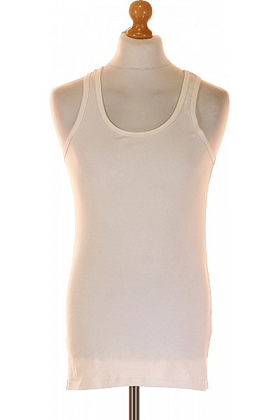 Pánské Tričko Bílé Vel. M