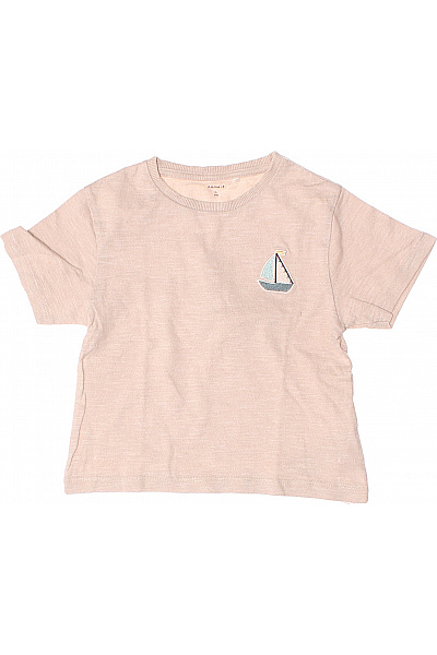 Name It Chlapecké Tričko Béžové Second Hand