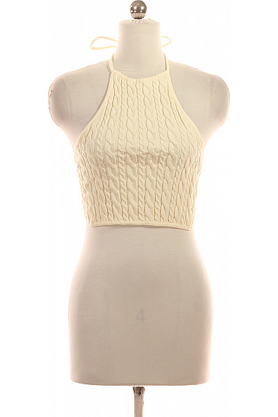 Dámské Top Béžový Second hand | Unimoda | obrázek 2