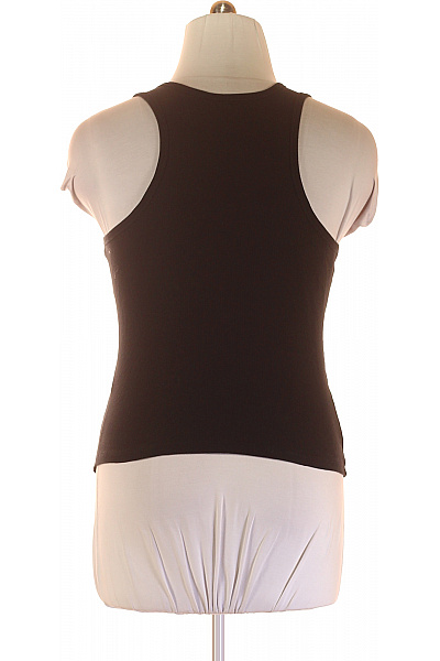 Dámské Tričko Černé PIECES Second hand Vel. L