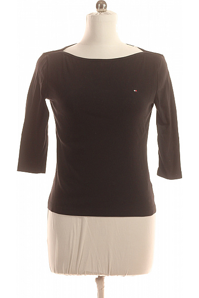 TOMMY HILFIGER Dámské Tričko Černé Vel. M