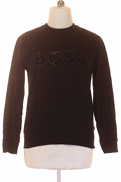 Hugo Boss Pánská Mikina Bez Zapínání Černá Vel. M