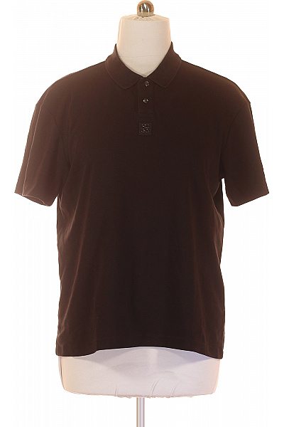 Hugo Boss Pánské Tričko s Límečkem Černé Vel. XL