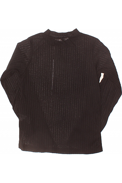 TRENDYOL Jednoduché Dámské Tričko Černé Vel. S