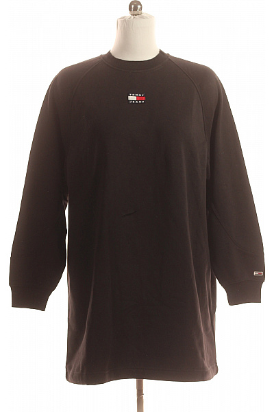 Dámská Mikina Bez Zapínání Černá TOMMY HILFIGER Vel. M