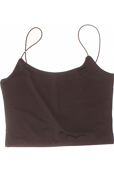 Dámské Top Černý Second hand Vel. 34