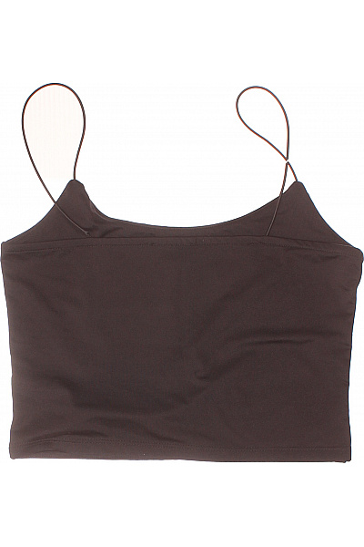 Dámské Top Černý Second hand Vel. 34