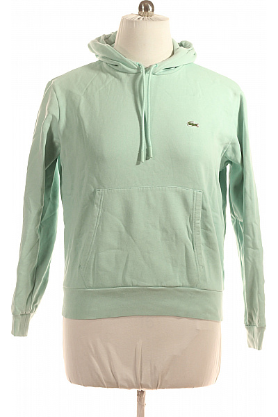 Dámská Mikina Bez Zapínání Zelená LACOSTE Second hand Vel. L