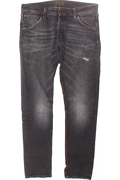 Pánské Rovné Džíny Modré JACK & JONES Vel. 32/34