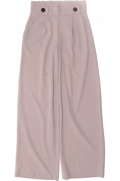 Dámské Kalhoty Rovné Šedé Vel. XS