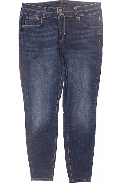 Dámské Džíny Modré ZERO Second Hand Vel. 44