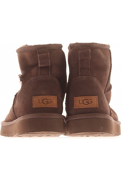 UGG Dámské Válenky Kožené Hnědé Second hand Vel. 39
