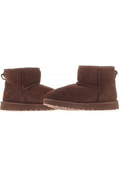 UGG Dámské Válenky Kožené Hnědé Second hand Vel. 39