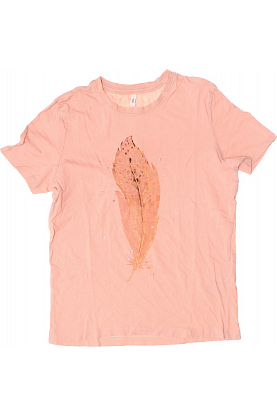 ONLY Dámské Tričko s Potiskem Růžové Vel. S