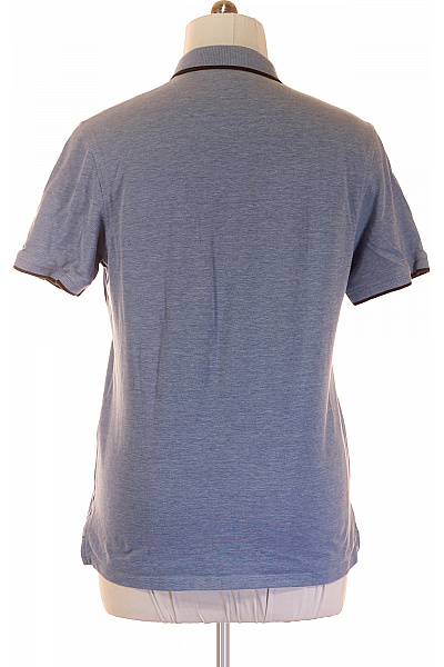 JACK & JONES Pánské Tričko s Límečkem Modré Vel. XXL