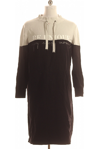 Šaty Černé Monari Second Hand Vel. 40