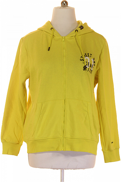 Street One Pánská Mikina Žlutá Second Hand Vel. XL