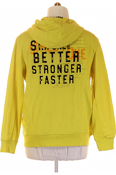 Street One Pánská Mikina Žlutá Second hand Vel. XL