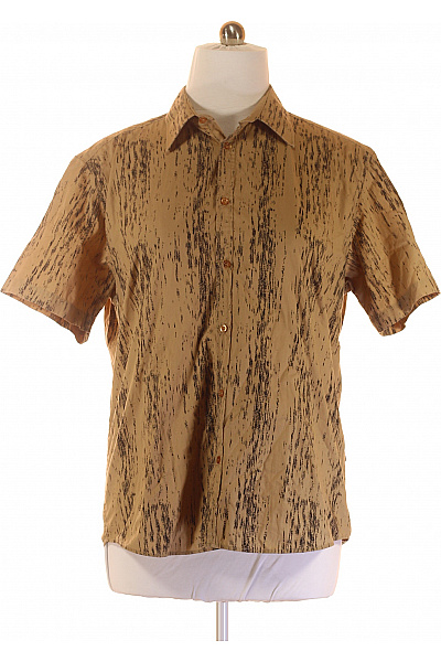 Vzorovaná Pánská Košile Hnědá SELECTED Vel. XXL