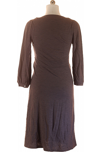 GANT Tričkové  Šaty Vlněné Šedé Second hand Vel. L