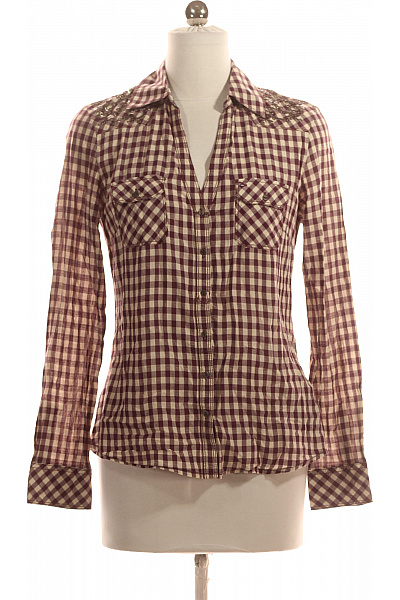 Dámská Košile Fialová TOMMY HILFIGER Second hand Vel. S