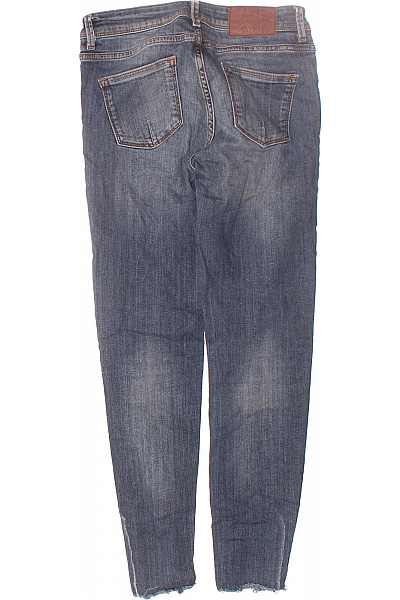 Dámské úzké Modré ZARA Vel. 34