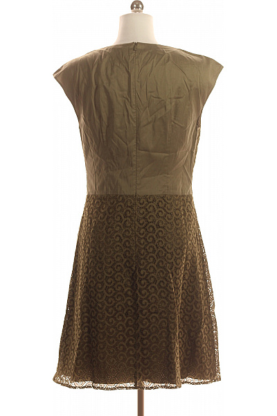  Šaty s Krajkou Zelené Hugo Boss Vel. 36