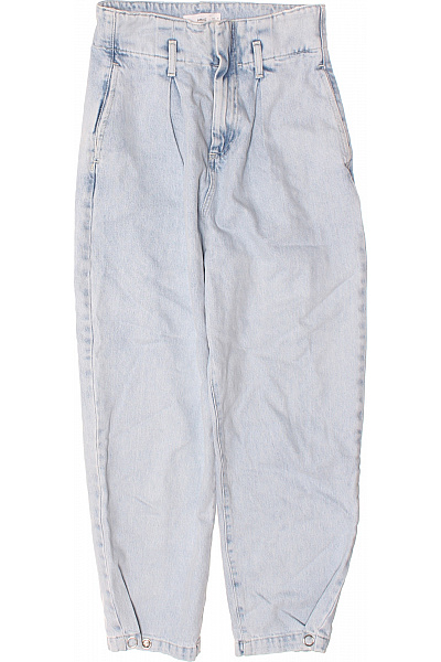 MANGO Bootcut Dámské Džíny Modré Vel. 38