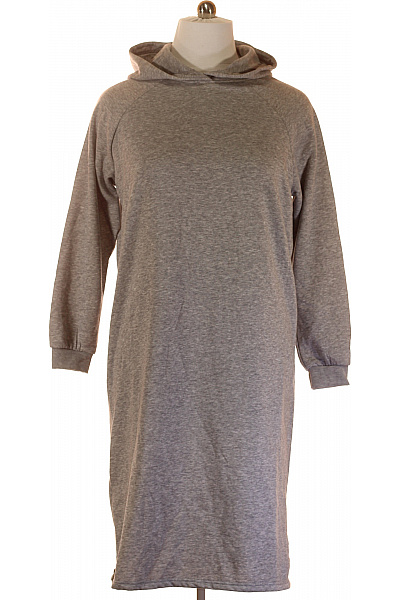  Mikinové Šaty Šedé Noisy May Vel. L