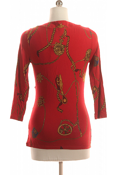 Ralph Lauren Dámské Tričko s Potiskem Červené Vel. S