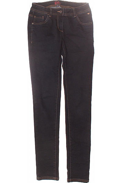 Dámské úzké Modré Second hand Vel. L