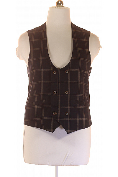 Společenská Pánská Vesta Černá Vel. 52