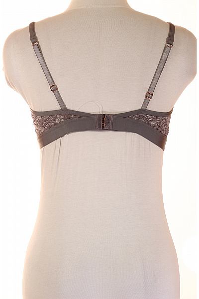 mey Podprsenka trojúhelníková krajková průsvitná šedá Velikost M | mey | obrázek 3