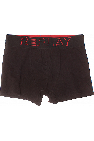 Pánské Prádlo Černé REPLAY Vel. L