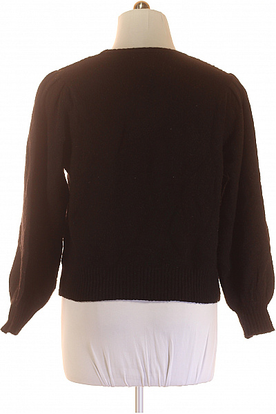 Dámský Pulovr Černý Sirup Vel. XL