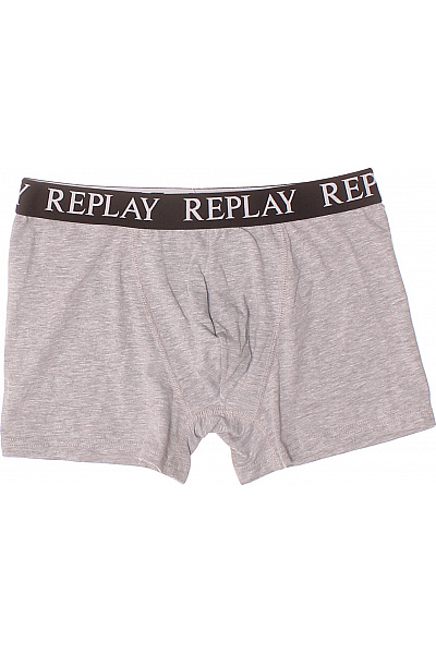 REPLAY Pánské Prádlo Šedé
