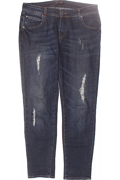 MANGO Dámské Džíny Modré Second hand Vel. 36