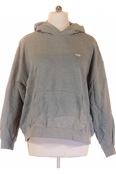 LEVIS Pánská Mikina Šedá Vel. XL