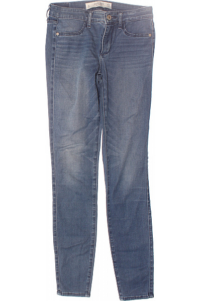 Abercrombie&Fitch Dámské úzké Modré Vel. 26