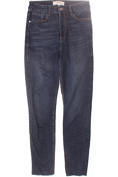 MANGO Boyfriend Dámské Džíny Modré Vel. 34