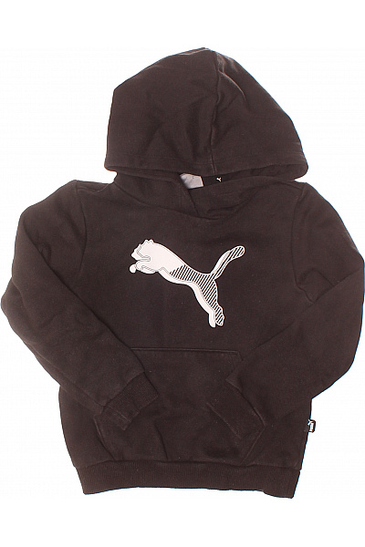 Puma Dívčí Mikina Černá Second Hand