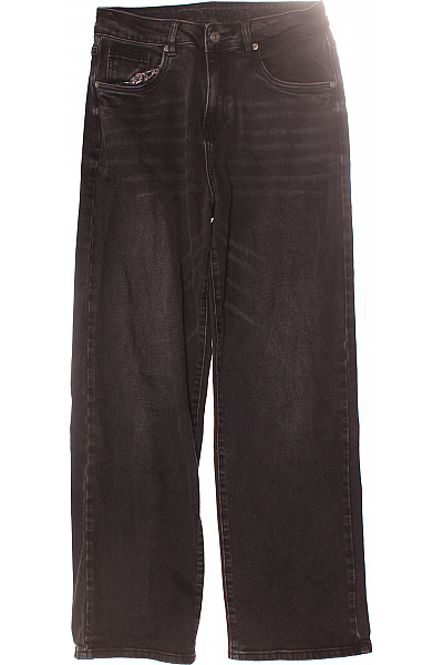 Boyfriend Dámské Džíny Černé Blue Monkey Vel. 29/32