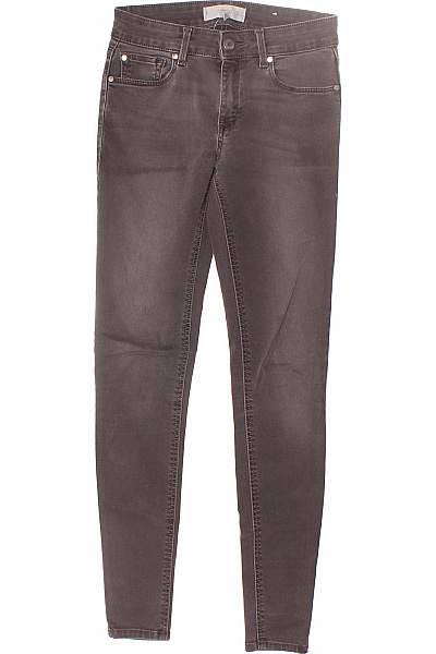 Dámské Džíny Šedé MANGO Vel. 34