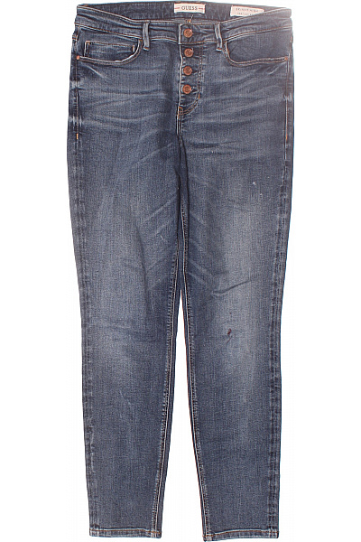 Guess Boyfriend Dámské Džíny Modré Second Hand Vel.  42